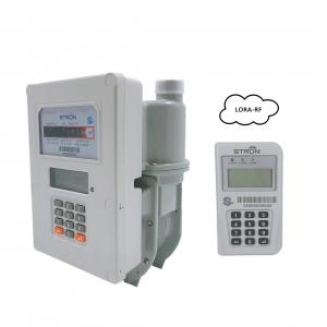 China 1.6m3/H Read Residential Gas Meter , ISO9001 Pay As You Go Gas And Electric Meter supplier