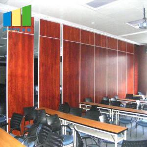 China Sliding Door Movable Acoustic MDF Sound Proof Partition Walls For Conference Hall supplier