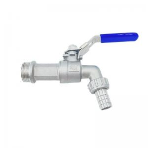 China Media Water Stainless Steel Water Valve Faucet Bibcock at for Normal Temperature supplier