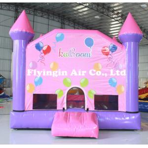 China Pvc Lawn Toy Crayon Bounce Inflatable Bouncy Castle with Blower for Children supplier