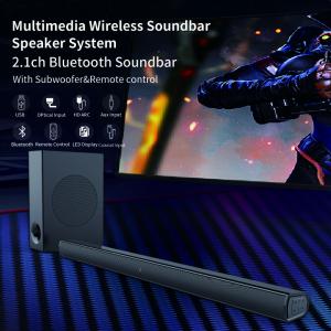 Barra de som Bluetooth para TV com controle remoto de toque do subwoofer 20Hz-200Hz