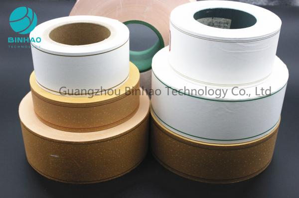 Cig / Tobacco Filter Paper Pearlized Hot Stamping Printing Perforation Smooth