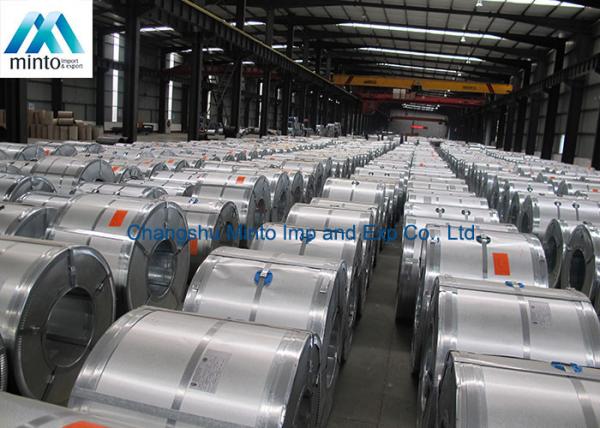 Building Material Hot Dipped Galvanized Steel Coil / Z80 Gi Sheet ASTM A 653