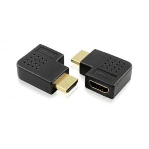 China HDMI M To HDMI F left Angle Adapter for HDTV,blu-ray,DVD 1080P supplier