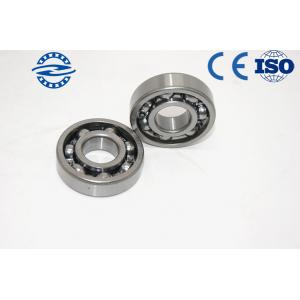 Samll Tolerance 6207 Open Deep Groove Low Friction Ball Bearing For Industry 17*35*72MM