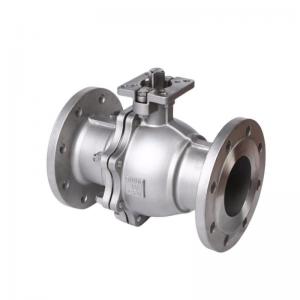 304/316 Stainless Steel Floating Ball Valve with Pneumatic Electric Manual Actuation