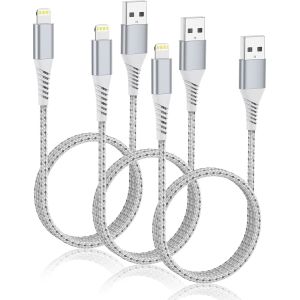 China USB A a Relámpago Cable de transferencia de datos trenzado 2FT para carga rápida de automóviles supplier