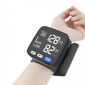 China AAA Battery Digital Blood Pressure Monitor Wrist Type ABS Plastic Healthcare Medical Supplies supplier