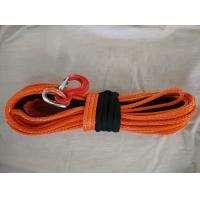 High Quality 12 Strand Synthetic UHMWPE Winch Rope Orange Color With Hook For 4x4/UTV/ATV/OFFROAD