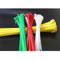 China Wire Management With High Strength Self Locking Nylon Cable Plastic Ties For Security on sale