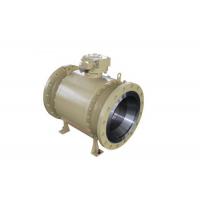 China API 6D Trunnion Mounted Ball Valve , Metal Seated Ball Valves For High Temperature on sale