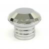 China Metal Classic Silver Color Plating Finished Zamac Perfume Bottle Caps wholesale