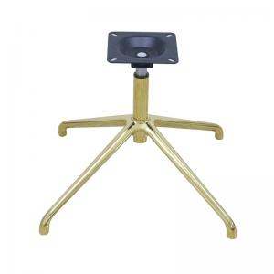 Modern Adjustable Metal Office Chair Base Aluminum Alloy Standard Size