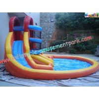 China Kids Indoor And Outdoor Inflatable Water Slides Toys With PVC Tarpaulin, Reinforced Seams on sale
