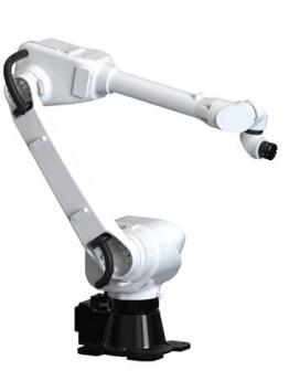 SR5-1600 Robot de pintura para robot compartiendo sala de pintura de aerosol con radio de movimiento máximo de 1600 mm y masa portátil de 5 kg