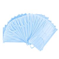 China High Filtration 3 Ply Face Mask , Dust Proof Face Mask With Elastic Ear Loop on sale