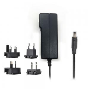 Wall Mounted Detachable Ac Adapter Plug Black Colour UL PSE PSU Approval