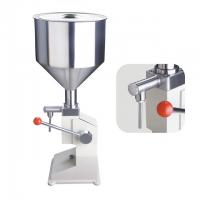 China Pneumatic Cream Oil Manual Liquid Filling Machine 50ml SS304 on sale