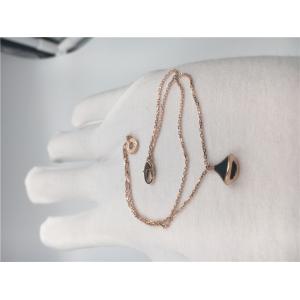 BR857214 18k Gold Bracelet Womens With Onyx , Luxury Jewelry Divas Dream Bracelet 