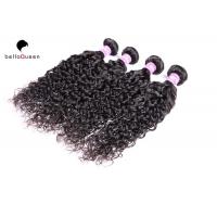 China Unprocessed Tangle Free Brazilian Virgin Hair Extensions Black / Brown on sale