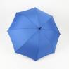 China Double Canopy Straight Handle Umbrella Blue Plastic J Handle Custom Logo wholesale