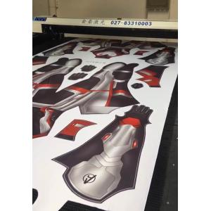 Laser Cutting Machine for Printed Fabric Banner Flag Tradeshow Jersey Cycling Wear