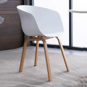 Flexibility Living Room Dining Chairs Seamless Modern Leisure PP Plastic