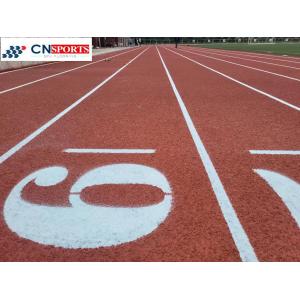China Environmental Friendly Synthetic Athletic Track IAAF Cerrified supplier