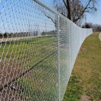 China Secure Galvanized Chain Link Fence Height 1.8m 60X60 1.8X25m Chain Link Fencing on sale