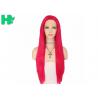 China 28 Inch Long Straight Heat Resistant Synthetic Cosplay Wigs Adjustable Cap Size wholesale