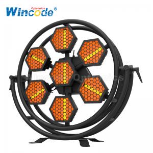 China Halogan Retro Flash Strobe 2900K LED Effect Light 7 Eyes Wheel Type supplier