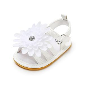 2019 Summer PU Leather Flower Newborn shoes girl toddler sandals
