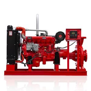 China Cast Iron Diesel Fire Pump with Automatic Switching and High Efficiency for Industrial Use wholesale