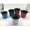 China Cylindrical 0.5L Mini White Plastic Flower Pots Easy Transplanting wholesale