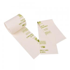 China Flexible Custom Biodegradable Plastic Bags , Small Biodegradable Compost Bags wholesale