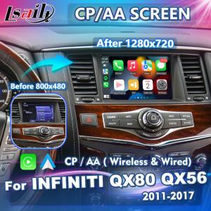 China Wireless Android Auto Carplay 8 Inch HD Screen for Infiniti QX80 QX56 2011-2017 supplier
