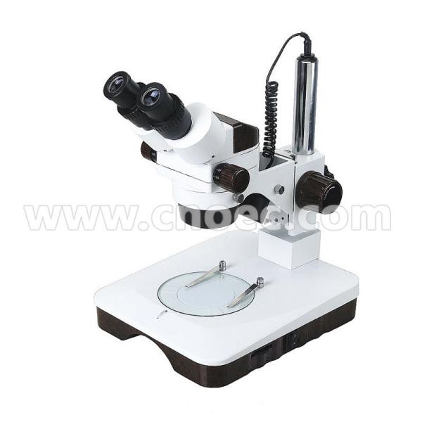 China Zoom Stereo Microscope 0.7x - 4.5x Pole Stand , Optical Microscope A23.1301 on sale