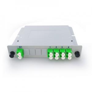 China Customized Fiber Length Fiber Optic PLC Splitter Module 2x8 Cassette Card supplier