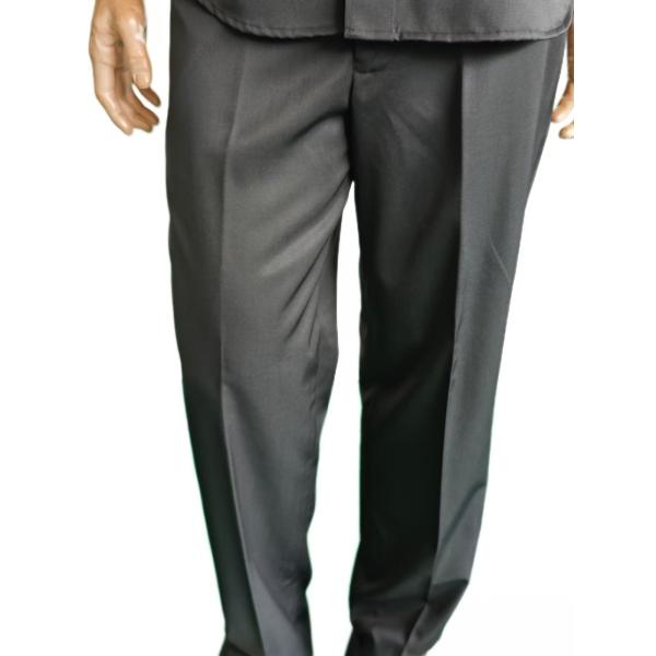 China Conjunto de uniforme militar ceremonial negro con manga corta y pantalones de pierna recta wholesale