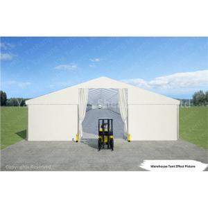 China White Industrial Marquee Outdoor Warehouse Tents , Temporary Warehouse Structures supplier