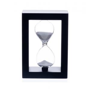 Decorative Wooden Hourglass Sand Timer 10 15 30 Minute For Business Gifts