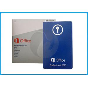 China Microsoft Office Professional 2013 Retail Box , Microsoft Office Retail Version PKC supplier