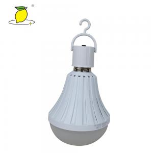 China 6500K Plastic LED Emergency Bulb 5W 15W Rechargeable supplier