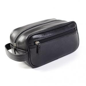 China Mens Toiletry Bag, Leather Toiletry Bag, Toiletry Case for Men, Waxed Canvas Pouch,Small Shave Toiletry Bag - Italian supplier