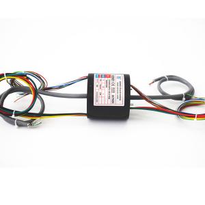 Ethernet Cable RJ45 Connector 0-300 rpm Wire Slip Ring