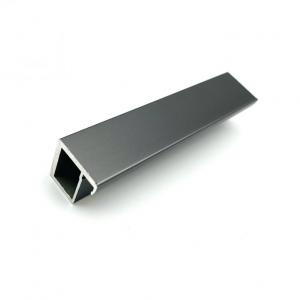 Thin Aluminum Extrusion Profile For Narrow Sliding Doors Frame 6063 Alloy