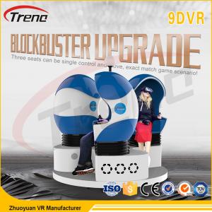 China 360 Degree Theater 9D VR Simulator 12 Effects For Supermarket / Star Hotels supplier