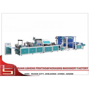 High Production Speed nonwoven bag making machine With LCD Touch Screen Operation