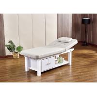 China 1.9m Long Portable Beauty Couch , Beech Beauty Massage Table on sale