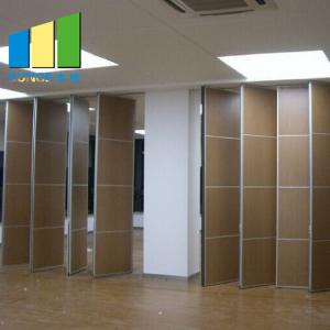 China Sliding Folding Partition Walls For Restaurant Dining Room Office Customized Color supplier